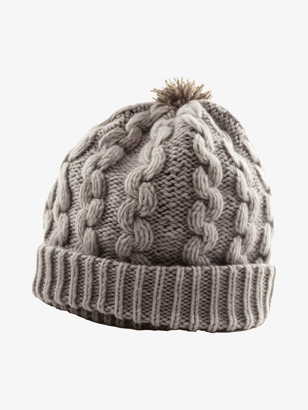 Winter blur pom beanie - Image 5